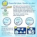 all Mighty Pacs Laundry Detergent, Free Clear for Sensitive Skin, Pouch, 45 Count