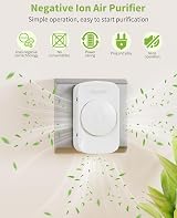 Dayear Dayear 3 Pcs Air Purifier Plug-in Negative Ion Air Purifier Bedroom view 8