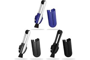 FRESHSOLO Portable Microfiber Eyeglass Cleaner (3Pcs), Efficient and Durable Carbon Microfiber Technology, Lens Cleaner with Carbon Microfiber Tech and Mini Sunglasses Brush Cleaning Tool