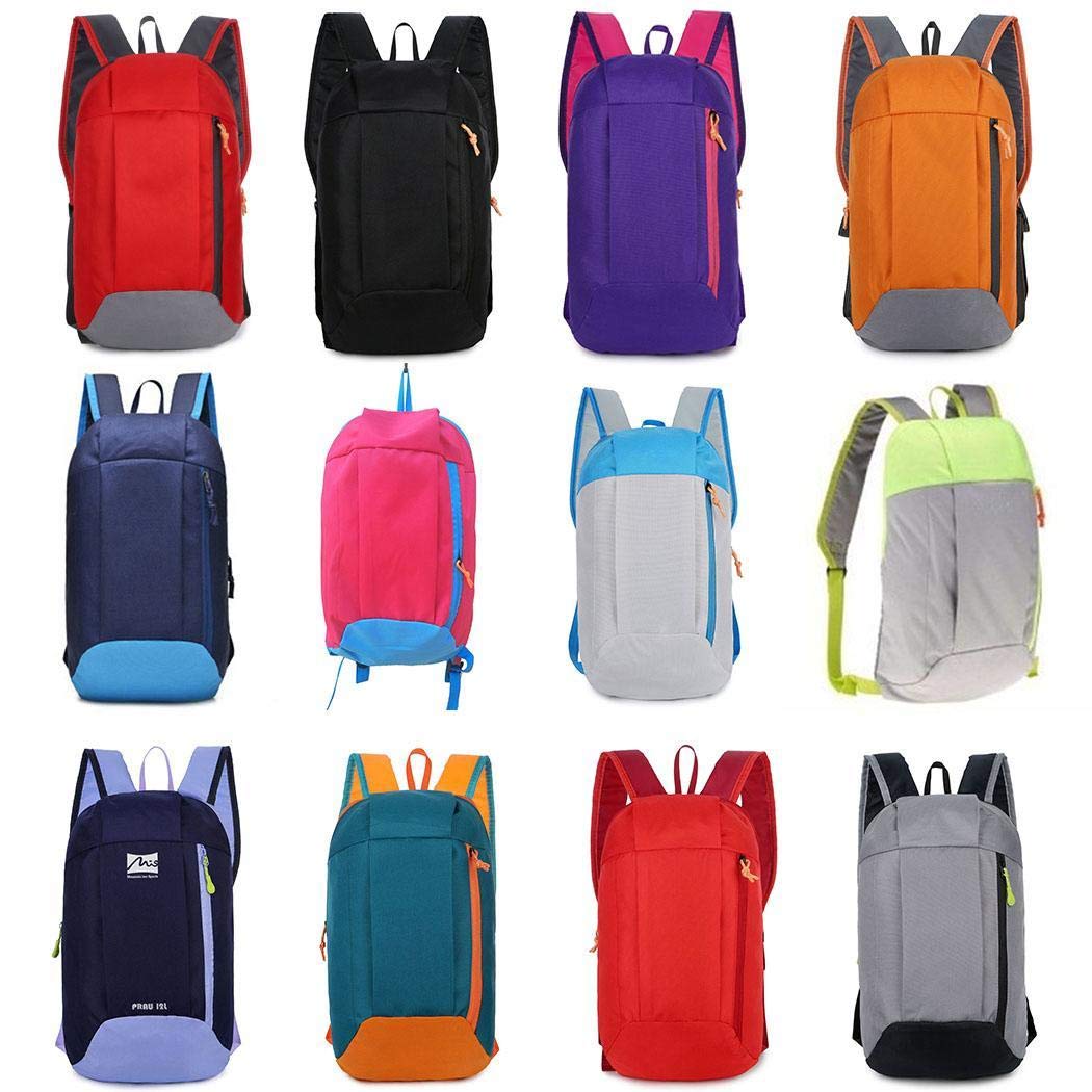 Junio1 Mochila deportiva unisex al aire libre Mochila impermeable de gran capacidad informal Bolsas de viaje