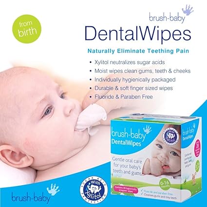 baby brush dental wipes