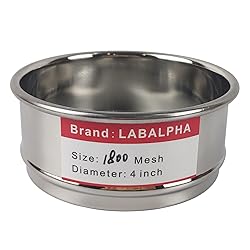 LABALPHA 1800 Mesh Lab Sieves, Test Sieve #1800