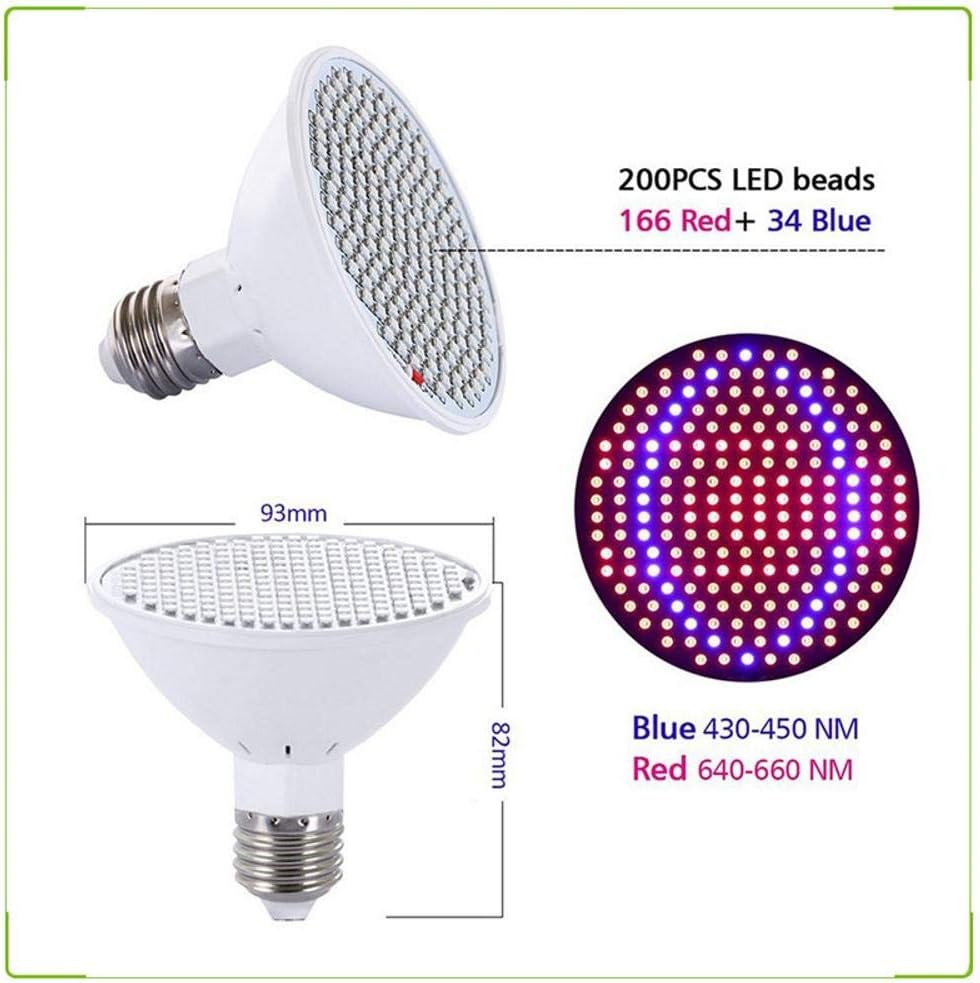 Grow Light Vollspektrum 200 Watt Led Vollspektrum Pflanze Wachsen Led