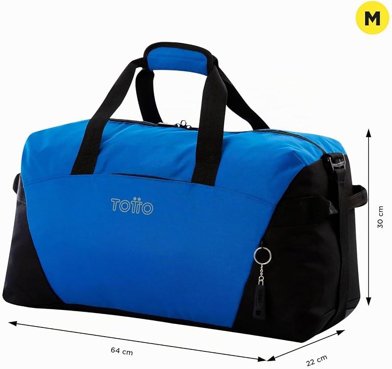 - Saco desportivo, modelo Active Pro M, dimensões 64 x 30 x 22 cm, capacidade 35 L, alça de mão, alça ajustável no ombro, argolas principais de fecho com fecho, cor Snorkel Blue