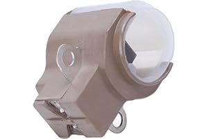 PISSENTE Alternator Brush Holder, Alternator Brush Holder Brush Repair Kit, Aluminum Alloy Alternator Brush Holder for 021620 2530 021620 2720