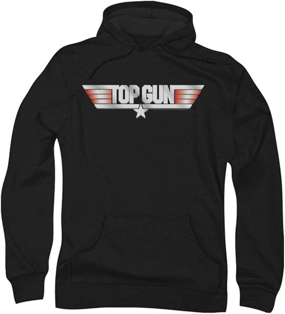 Top Gun Mens Logo Hoodie Clothing