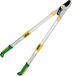 GRÜNTEK Teleskop-Astschere XT 685 - 940 mm Bypass Smart-Cut Baumschere, gehärtete Klinge 52 mm, 6-fach verstellbare Griffe. Mit 90 Tage - Zufriedenheits-Garantie !!