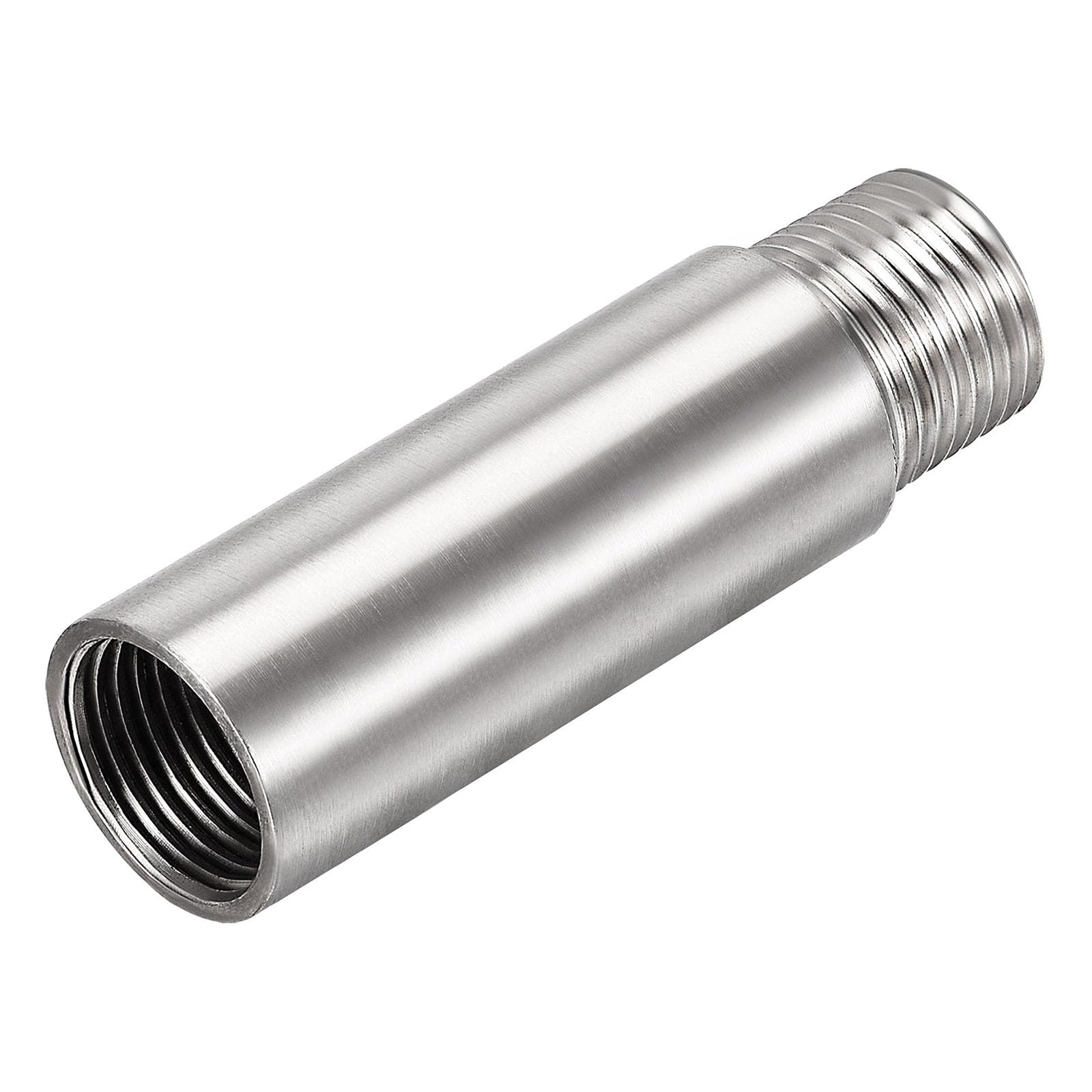 Recogwood Shower Head Extension Arm, 3.15 Inch Shower Arm Extender G 1/2 Inch Stainless Steel Shower Arm Extension Round Pipe for Bathroom Accessory (8cm)