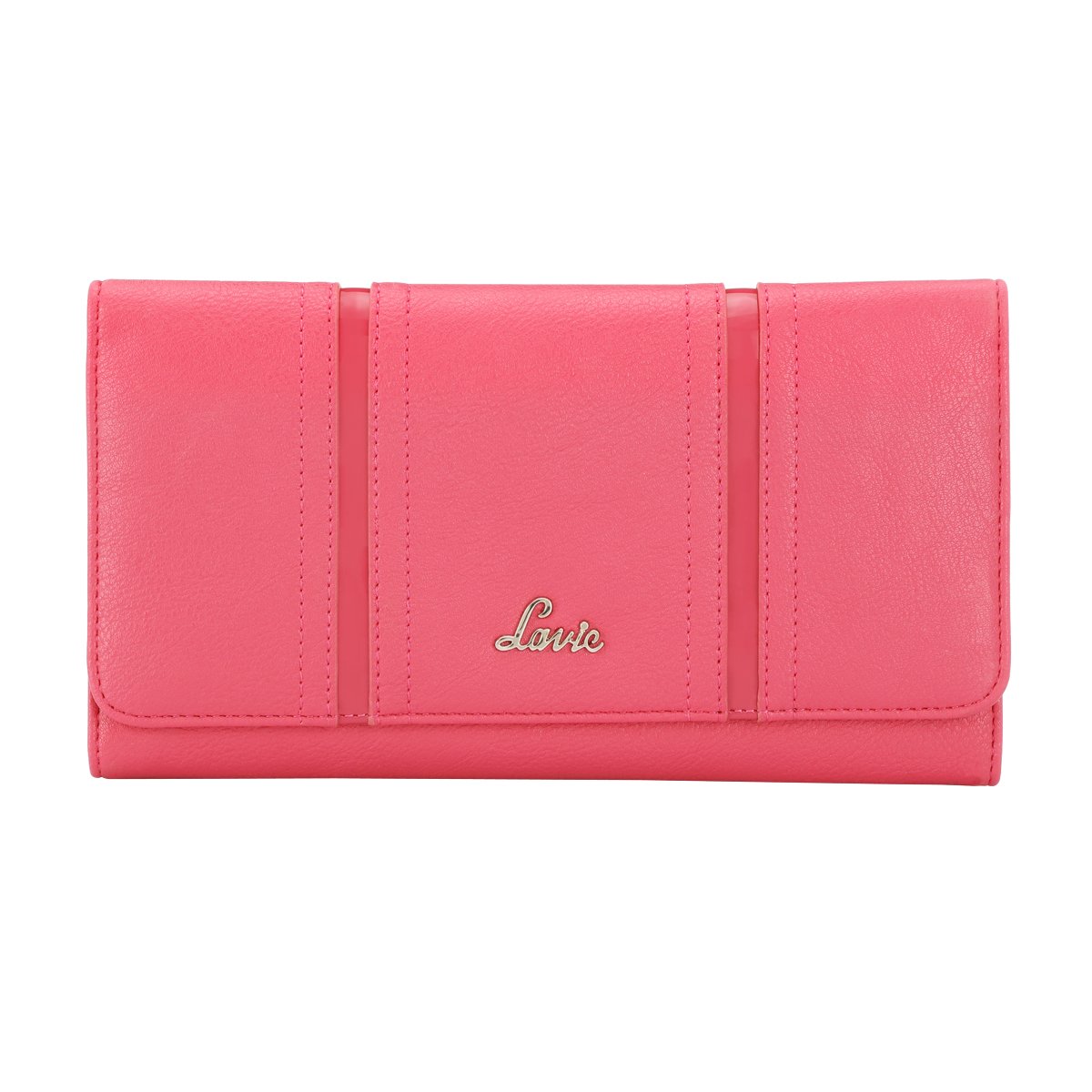 lavie papel women's clutch (fuchsia)