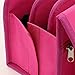 BTSKY® Handy 80 Slot Carrying Lipstick Organizer Marker Case Holder for Copic Prismacolor Touch Spectrum Noir Paint Sharpie Markers (Pink)