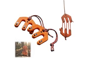 Game & Gear Hoist Block and Tackle System,Portable Block and Tackle Pulley System,Heavy Duty Game Lifting Rope Pulley Tool,fo