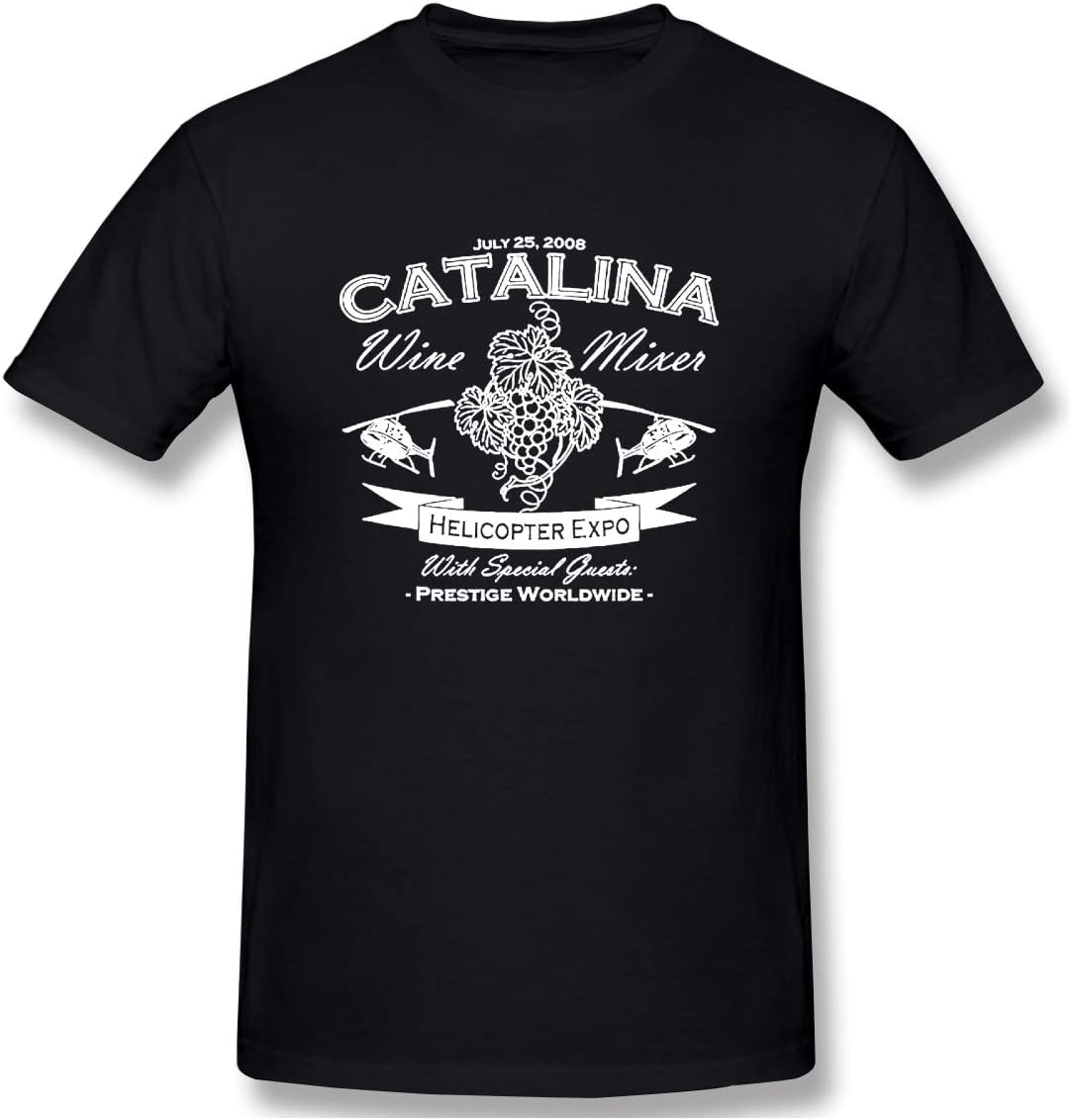 Step Brothers Catalina Wine Mixer Ice Grey Adult T-shirt Tee