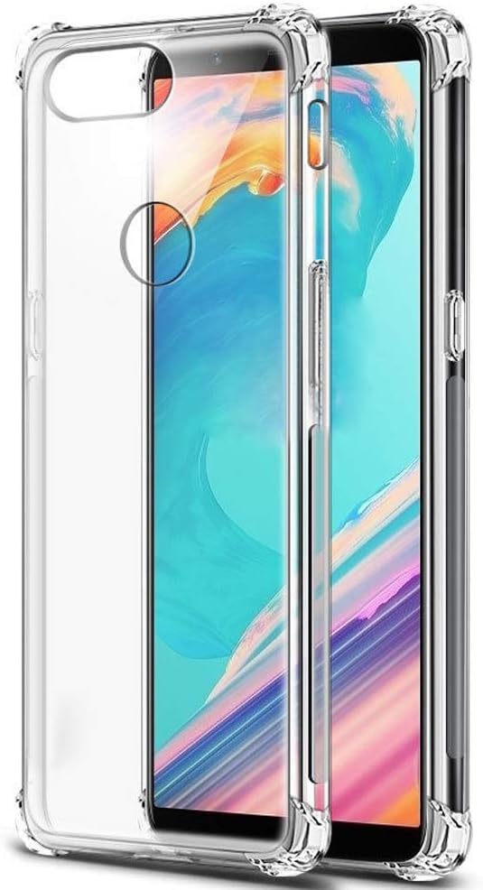 JARNING Compatible with Oppo F5/A75S/A73/F5 Youth Case Premium Quality Four Corner Full Body Back Cover Shockproof TPU Silicon Bumper Clear Case for Oppo F5/A75S/A73/F5 Youth