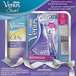 Amazon.com: Gillette Swirl Razor Gift Set: Beauty