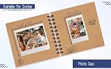 Styloo Small Scrapbook by bzbee 50 Brown Craft Papers Instax Mini Album view 3