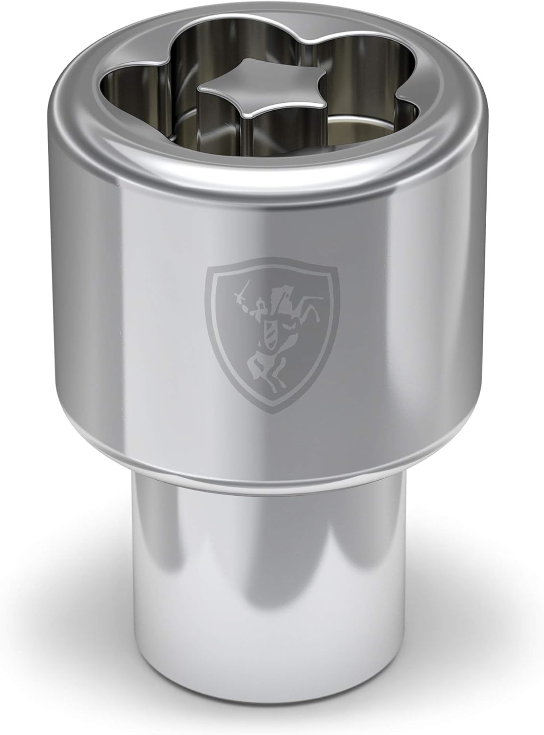 White Knight 42710 Chrome 12mm x 1.50 Mag Wheel Lock Set 4 Pack: Automotive