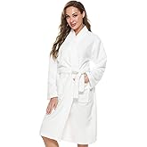 Kniffi Kimono Bathrobe for Women Terry Cloth Robes knee length towel Bathrobe