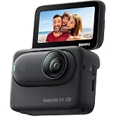 Insta360 GO 3S 4K Standard Edition Action Camera - Midnight Black, 128GB (Renewed)