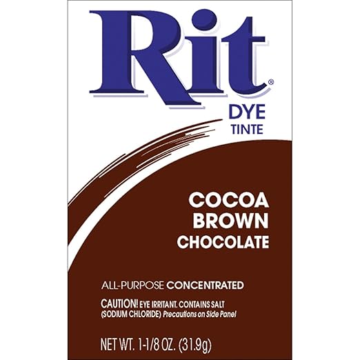 USA Produkt - Rit Dye Pulver-Cocoa Brown