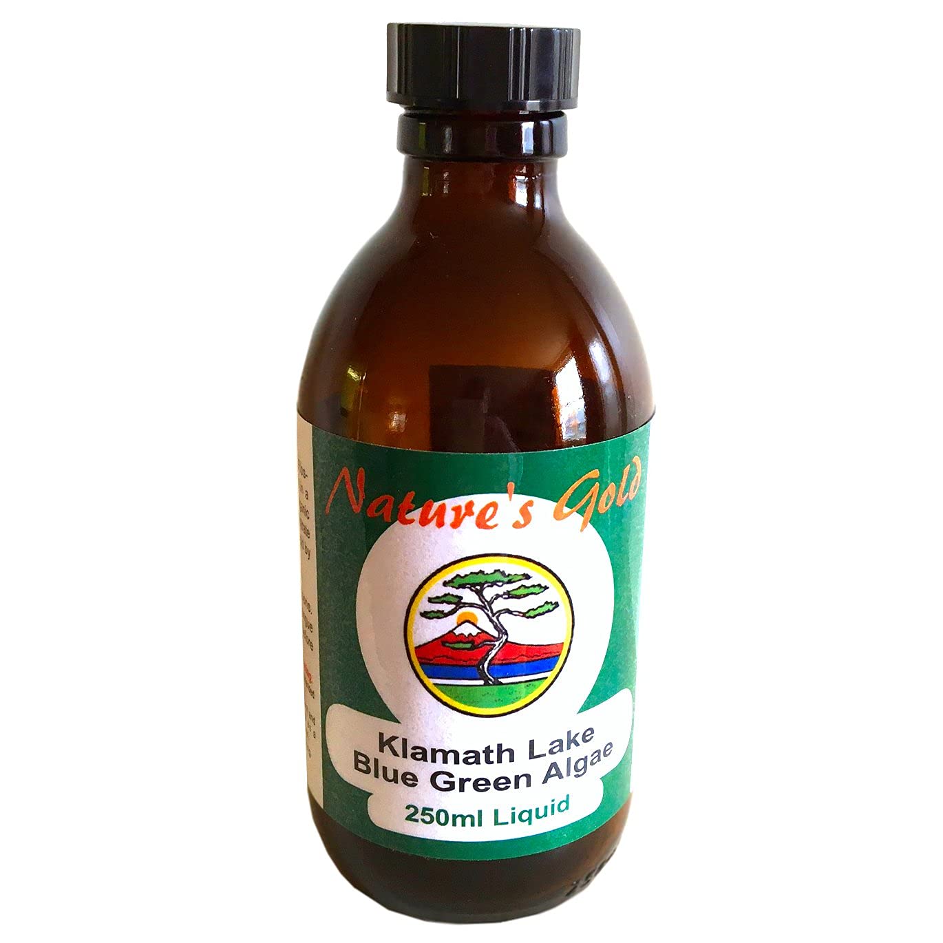 Nature's Gold Organic Klamath Lake Blue Green Algae Supplement 250ml Liquid