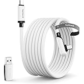 Syntech Link Cable Compatible with Meta/Oculus Quest 3S/Quest 3/Quest2/Pro/Pico 4/Ultra and PC/SteamVR, 16FT Upgraded Type C 