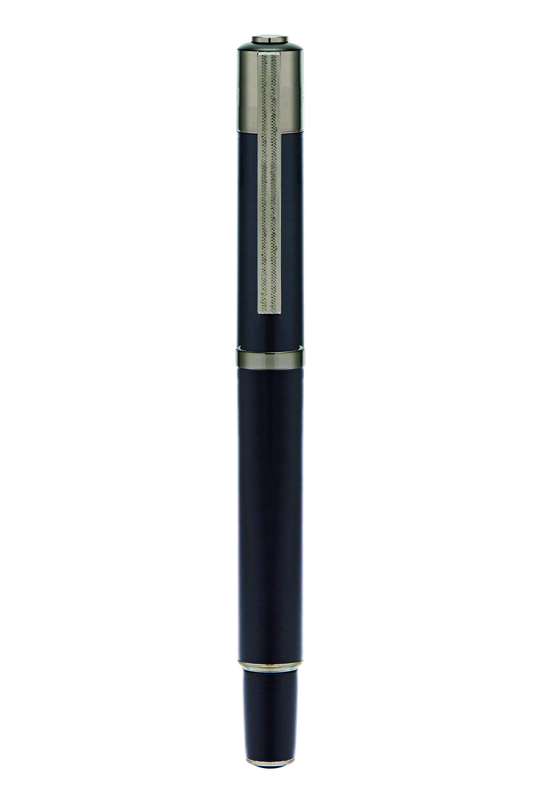 Yookers Metis Refillable Fibre Pen in Matt Black Lacquer 1.0mm Tip
