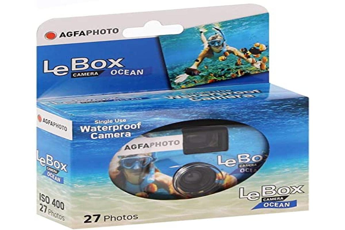 AgfaPhoto LeBox Ocean 400 Disposable Cameras 27 Photos — image 1