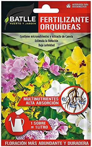 Seeds Batlle 710590bols Fertilizer Orquideas, for 1 L