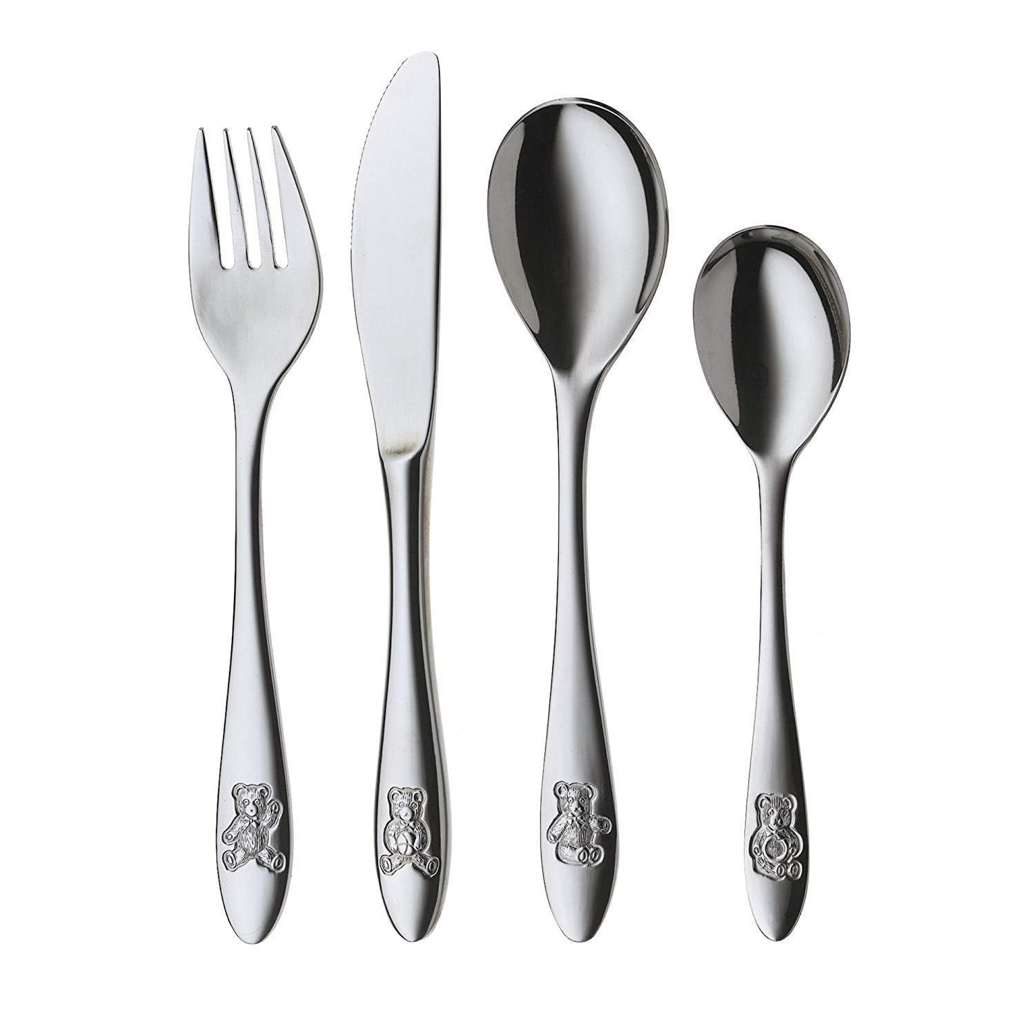 Silit Children'S Cutlery Set Pezzy Crominox, Silver, 4-Piece