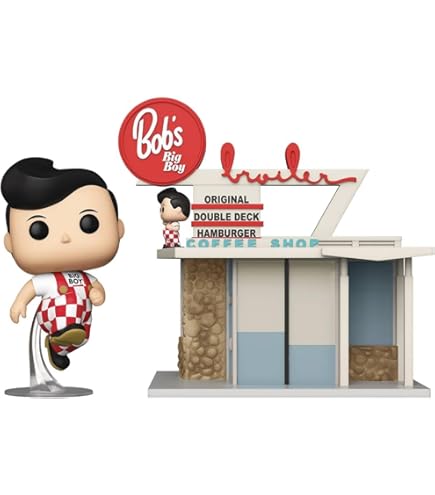 Amazon.com: Funko Pop! Ad Icons: Bob's Big Boy - Bob (New Pose