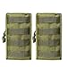 Molle Pouches - Tactical Compact Water-resistant EDC Bag (Olive Green)
