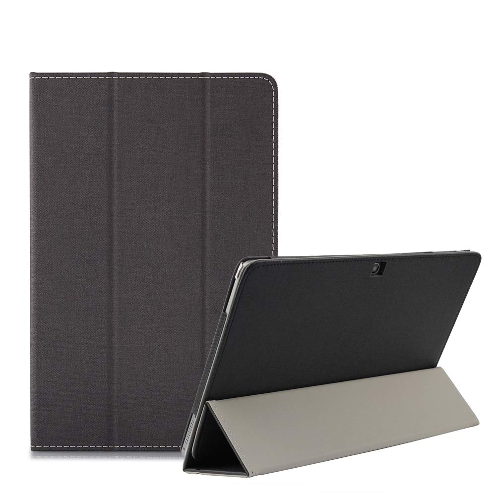RLTech Case for Chuwi Hi10 X, Slim Shell Folio Cover with Stand Function for Chuwi Hi10 X/Chuwi Hi10 XR 10.1 inch Tablet, Black