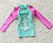 JELEUON Baby Girls Kids Toddler Long Sleeve Swimsuit Rash Guard UPF 50+ UV 2-3 Years Green