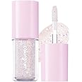 COLORGRAM Milk Bling Shadow 01 Double Star | Pigmented Glistening Liquid Glitter Eyeshadow, Long-lasting Shimmer to Matte, Infused with different sized Glittery Pearls