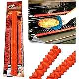 The Original Heat Resistant Silicone Oven Rack Guard, FREE 8 downloadable Recipe Books, Guards for Burn Protection, special liners are best oven accessories, racks and protectors