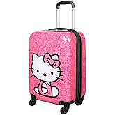 Bioworld Hello Kitty Sitting Character Pink 20" Adult ABS Luggage