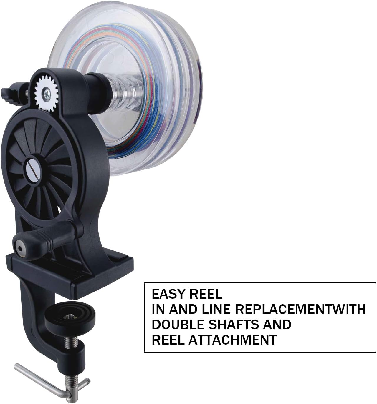 THKFISH Fishing Line Winder Reel Spooler Tackle System Casting and