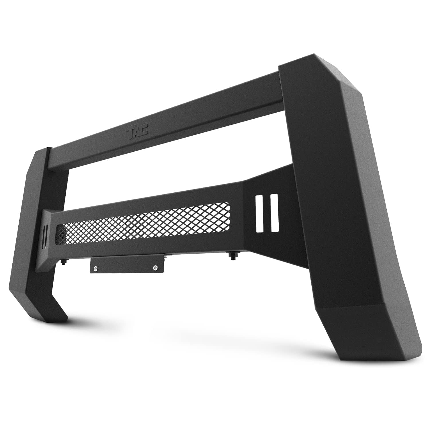 Photo 1 of TAC Modular Bull Bar Fit 2019-2024 Chevy Silverado 1500 (Exclude 2019-2021 Silverado 1500 LD /2022-2024 Models with Super Cruise System&Incl. 2022 Silverado 1500 LTD) Truck Pickup Fine Textured Black