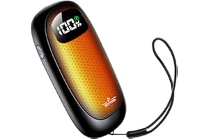 BEYYON Hand Warmers Rechargeable - Electric Hand Warmers, Max 16 Hrs Warmth 4 Levels Heat Up to 127℉, Dual-Side Heating Portable Reusable Pocket Heater 2 Pack for Raynauds, Hunting, Camping, Golf