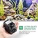 Homasy Upgraded 400GPH Submersible Water Pump with 36 Hours Dry Burning, 25W Fountain Water Pump with 5.6ft Power Cord for Aquarium, Pond, Fish Tank, Water Pump Hydroponics