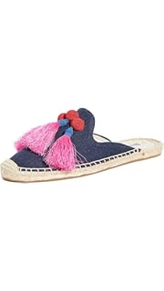 soludos pom pom mule