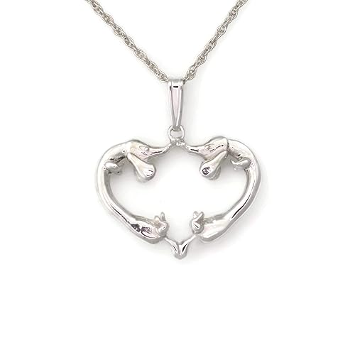 gold dachshund necklace