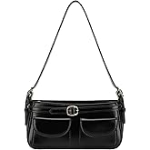 Leather Y2K Purse, Vintage Shoulder Bag for Women, Leather Crossboy Punk Handbag