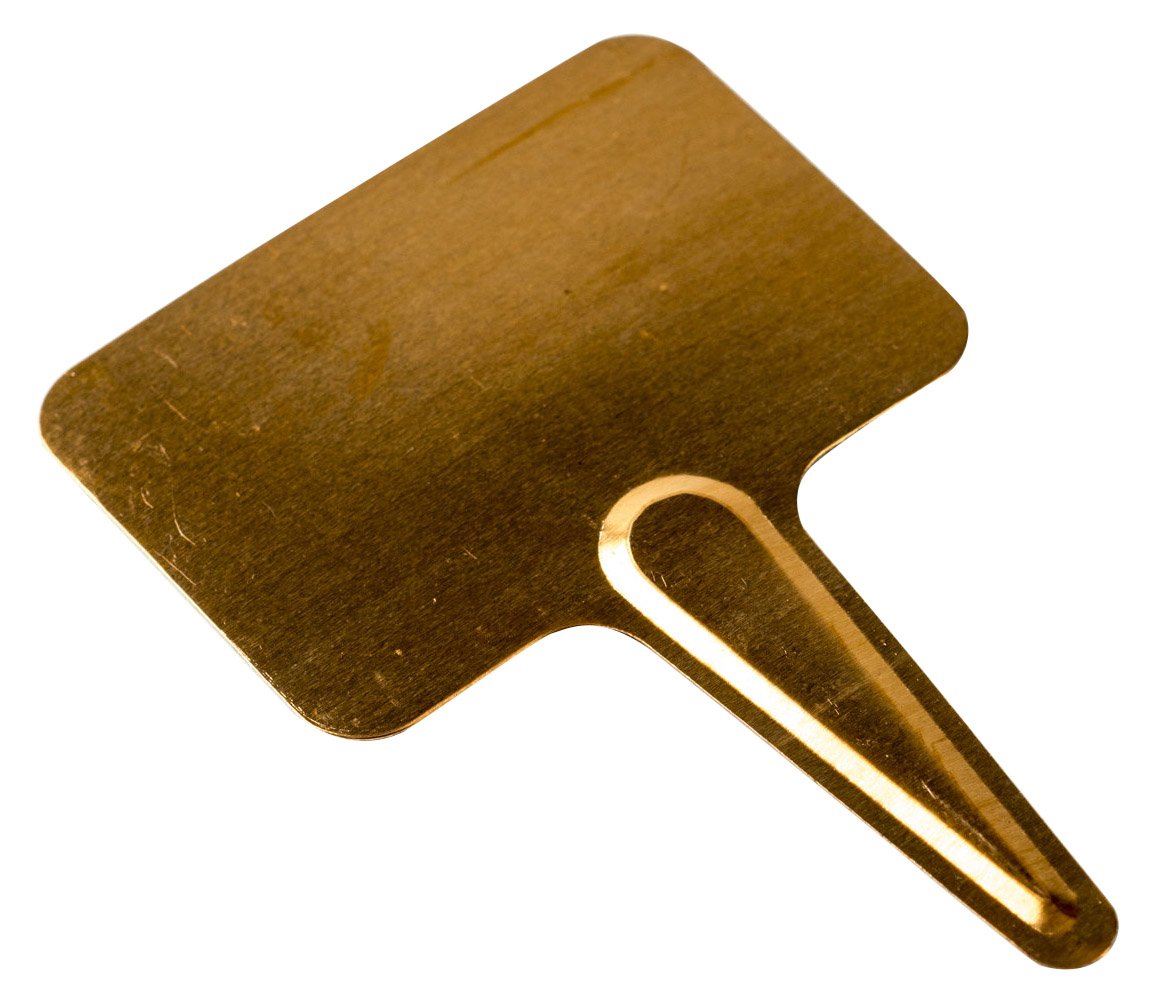 Nutley's T-Shape Copper Labels Plant Seedling Markers (Pack of 10)