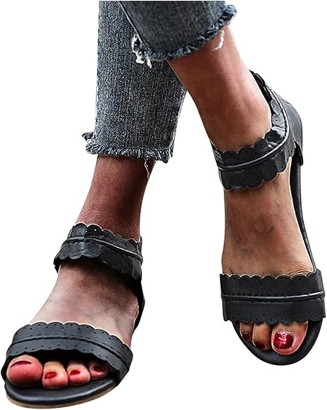 Amazon.com: 2021 Womens Sandals Flats, Retro Sandals Fashion Summer Beach Sandals Open Toe 