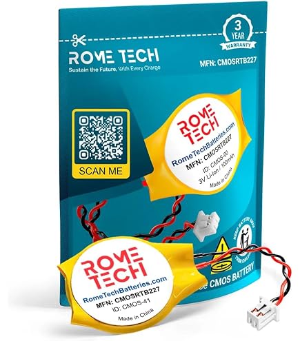 Batteria BIOS Vhbw Per Notebook Toshiba – Compatibile Con L670, L500, L630 E Altri, 40mAh, 3V, Sostituisce ML1220 - copertina