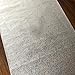 Wedding Aisle Runner White 24 in×30 ft Aisle Runner Rug with Wavy Print for Wedding Party Indoor and Outdoor