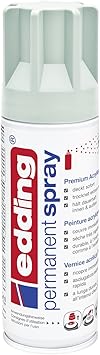 edding 5200 Permanent-Spray - mild mint matt - 200 ml - Acryllack zum Lackieren und Dekorieren von Glas, Metall, Holz, Kerami