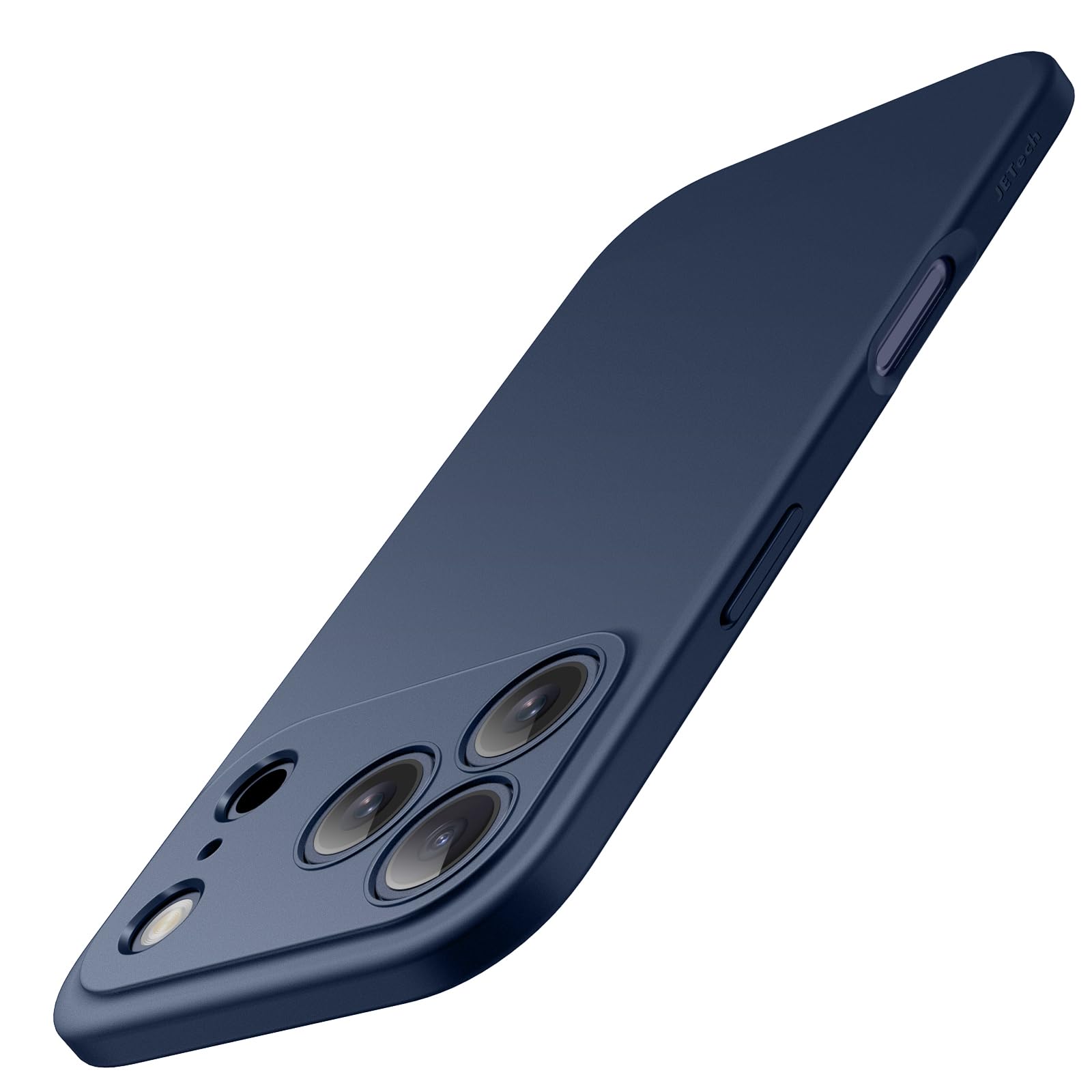 Photo 1 of JETech Slim Fit Case for iPhone 17 Pro 6.3-Inch, Camera Lens Full Protection, Soft TPU Thin Protective Phone Cover with Matte Finish, Shockproof (Dark Blue)