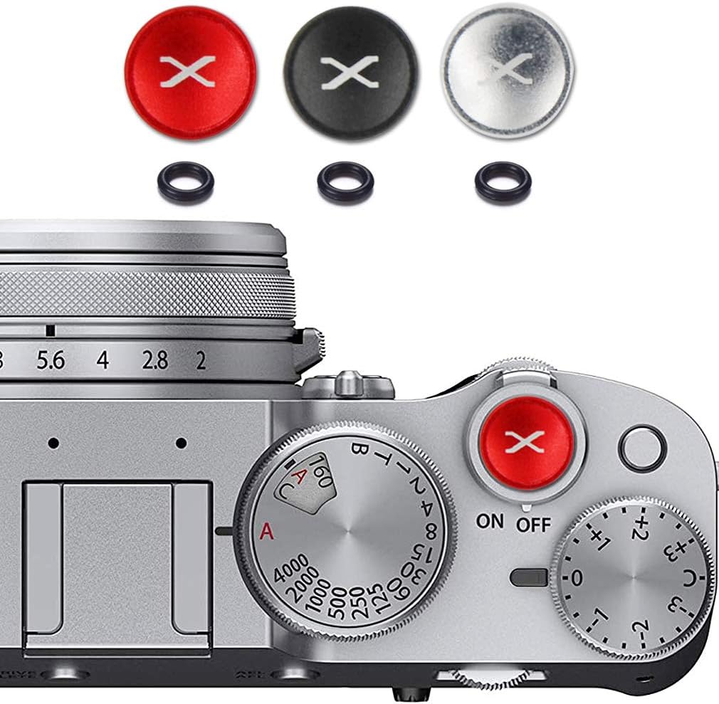 Buy 3 x Metal Shutter Release Button Compatible with Fuji XT4 XT30 XE4
